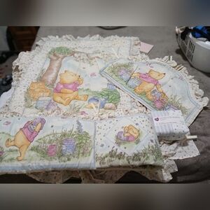 Winnie the pooh crib set